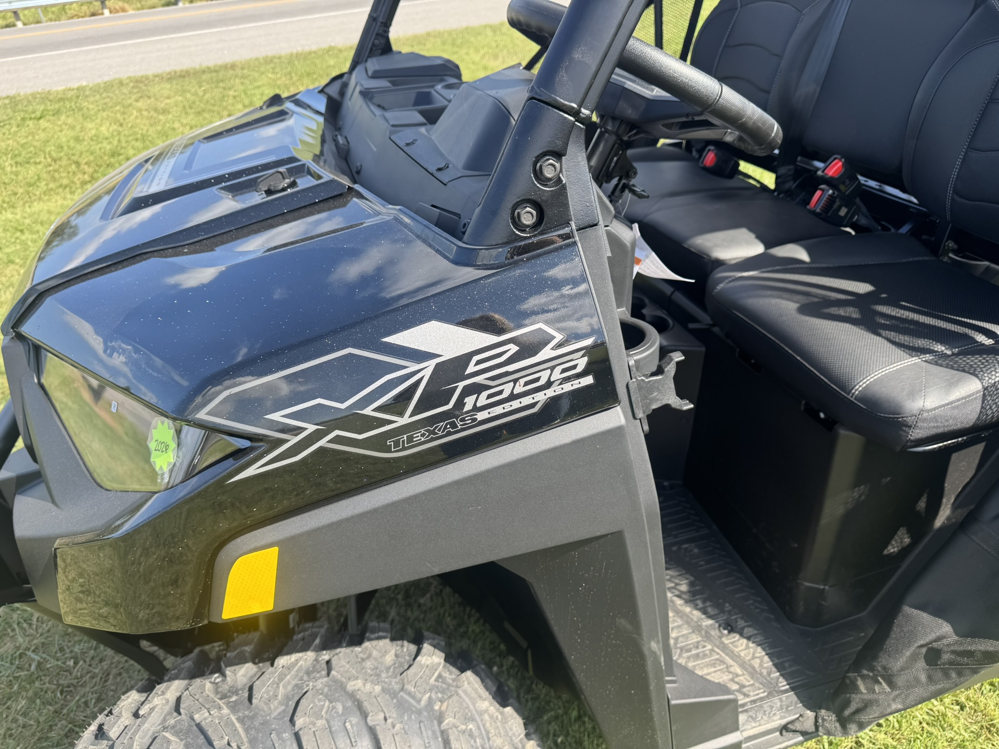 2026 Polaris Ranger® Crew XP 1000 Texas Edition - Black Crystal - Photo 3