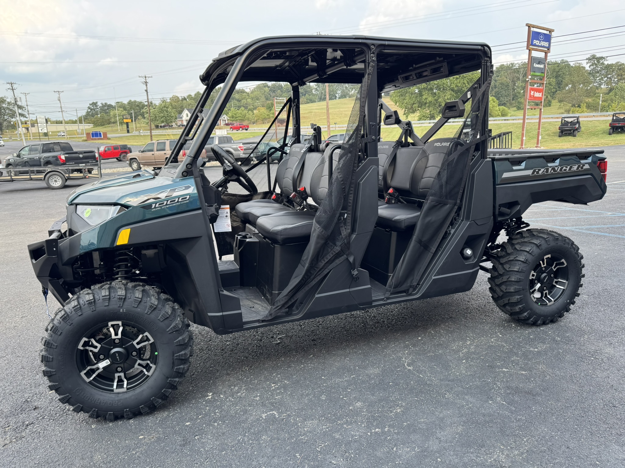 2026 Polaris Ranger® Crew XP 1000 Premium - Blue Labyrinth - Photo 4