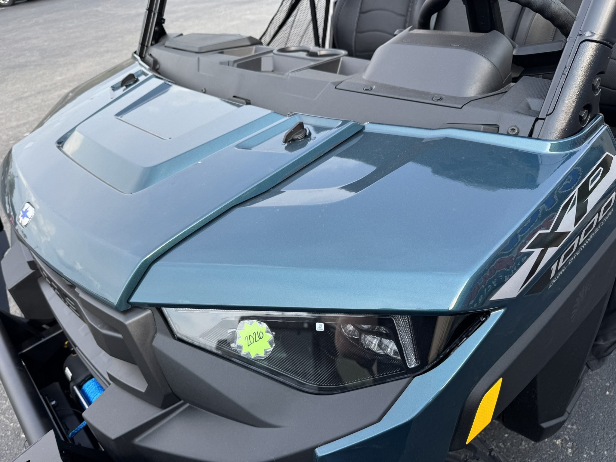 2026 Polaris Ranger® Crew XP 1000 Premium - Blue Labyrinth - Photo 3