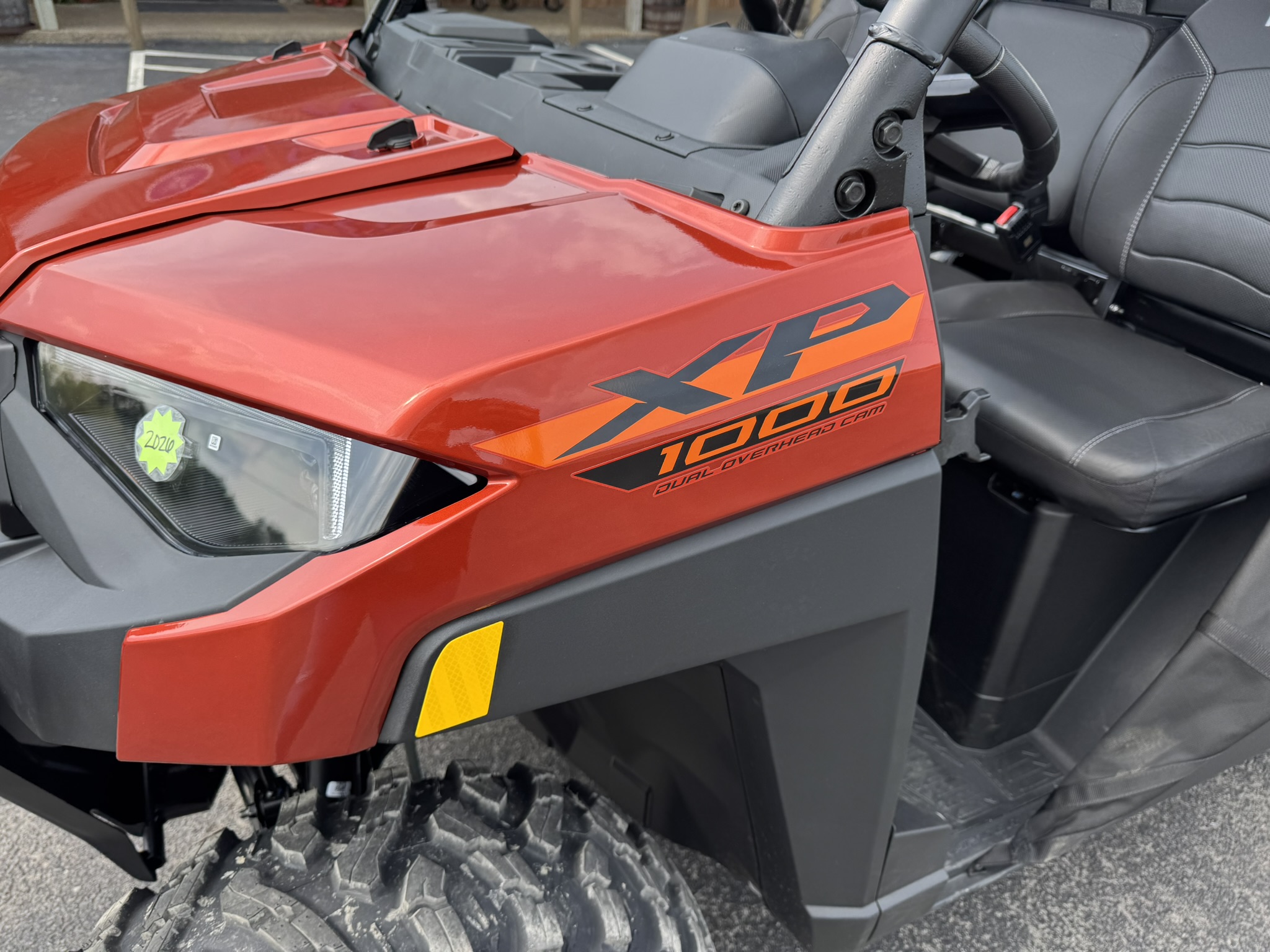 2026 Polaris Ranger® Crew XP 1000 Premium - Orange Rust - Photo 3
