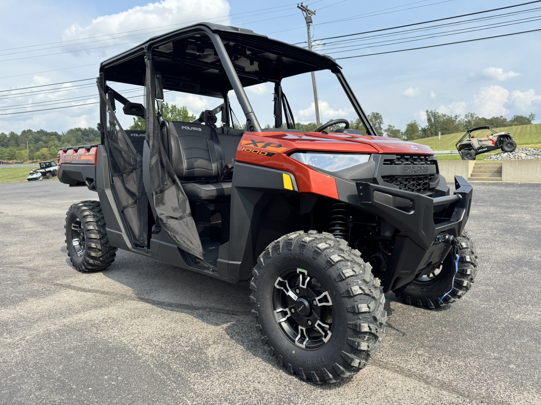 2026 Polaris Ranger® Crew XP 1000 Premium - Orange Rust - Photo 6