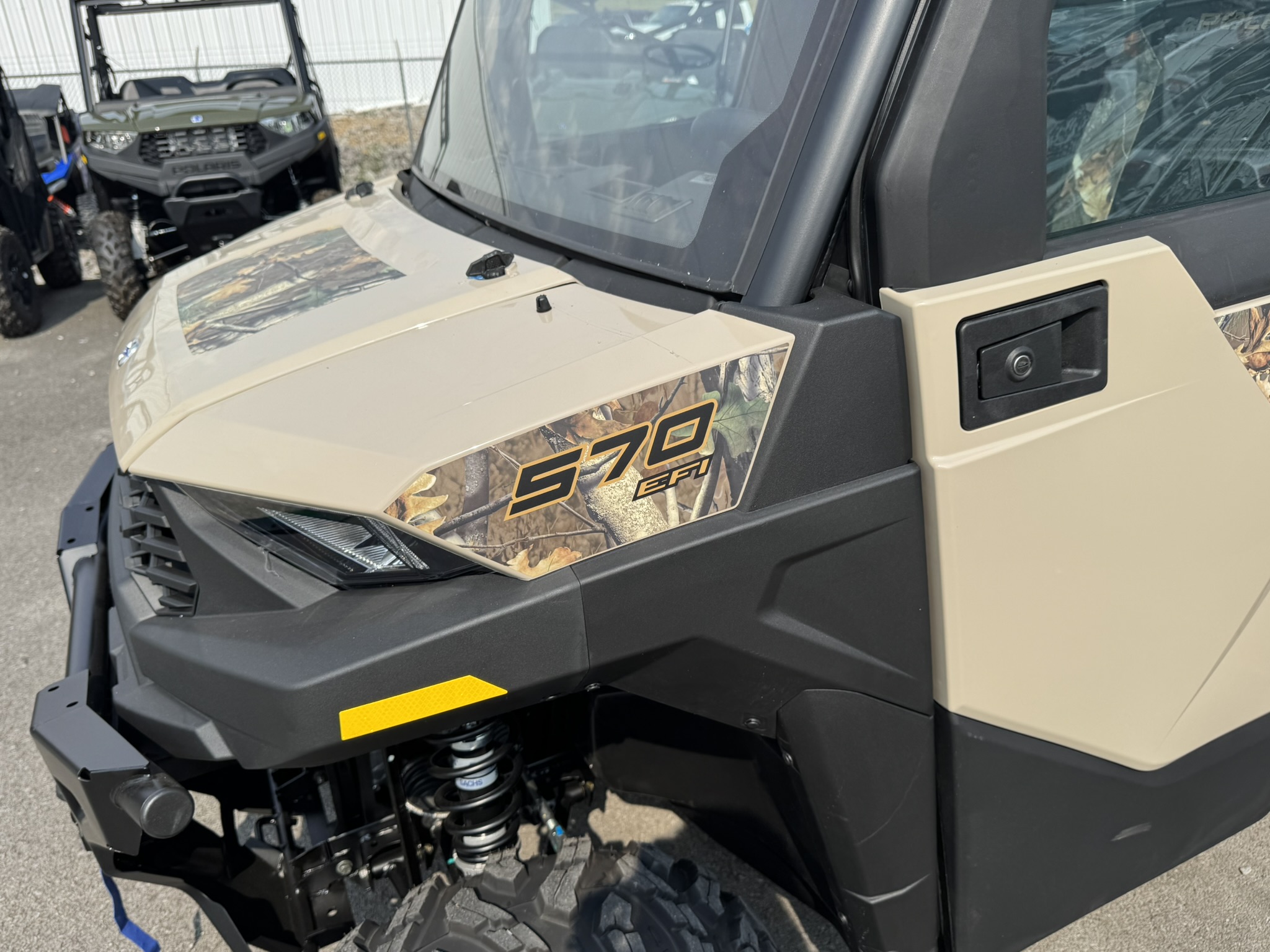 2025 Polaris Ranger® Crew SP 570-4 NorthStar (HEAT ONLY) - Sand Dune w/Camo - Photo 3