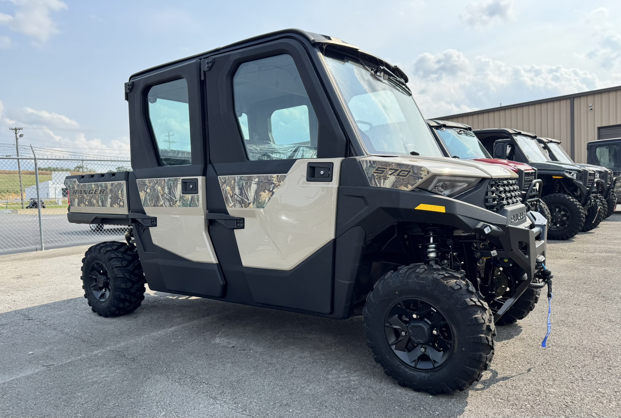 2025 Polaris Ranger® Crew SP 570-4 NorthStar (HEAT ONLY) - Sand Dune w/Camo - Photo 7