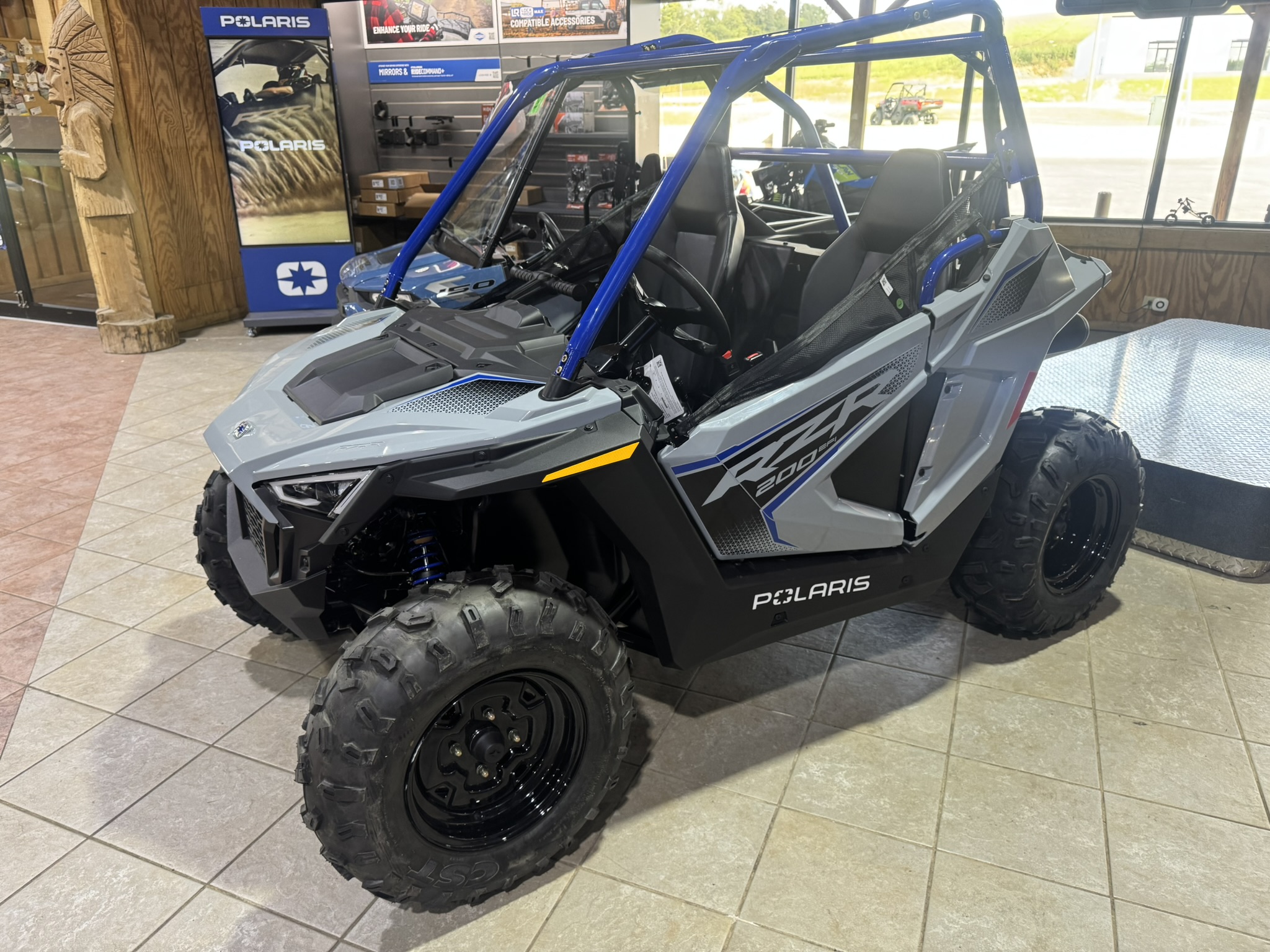 2026 Polaris RZR® 200 EFI - Storm Gray (youth) - Photo 2