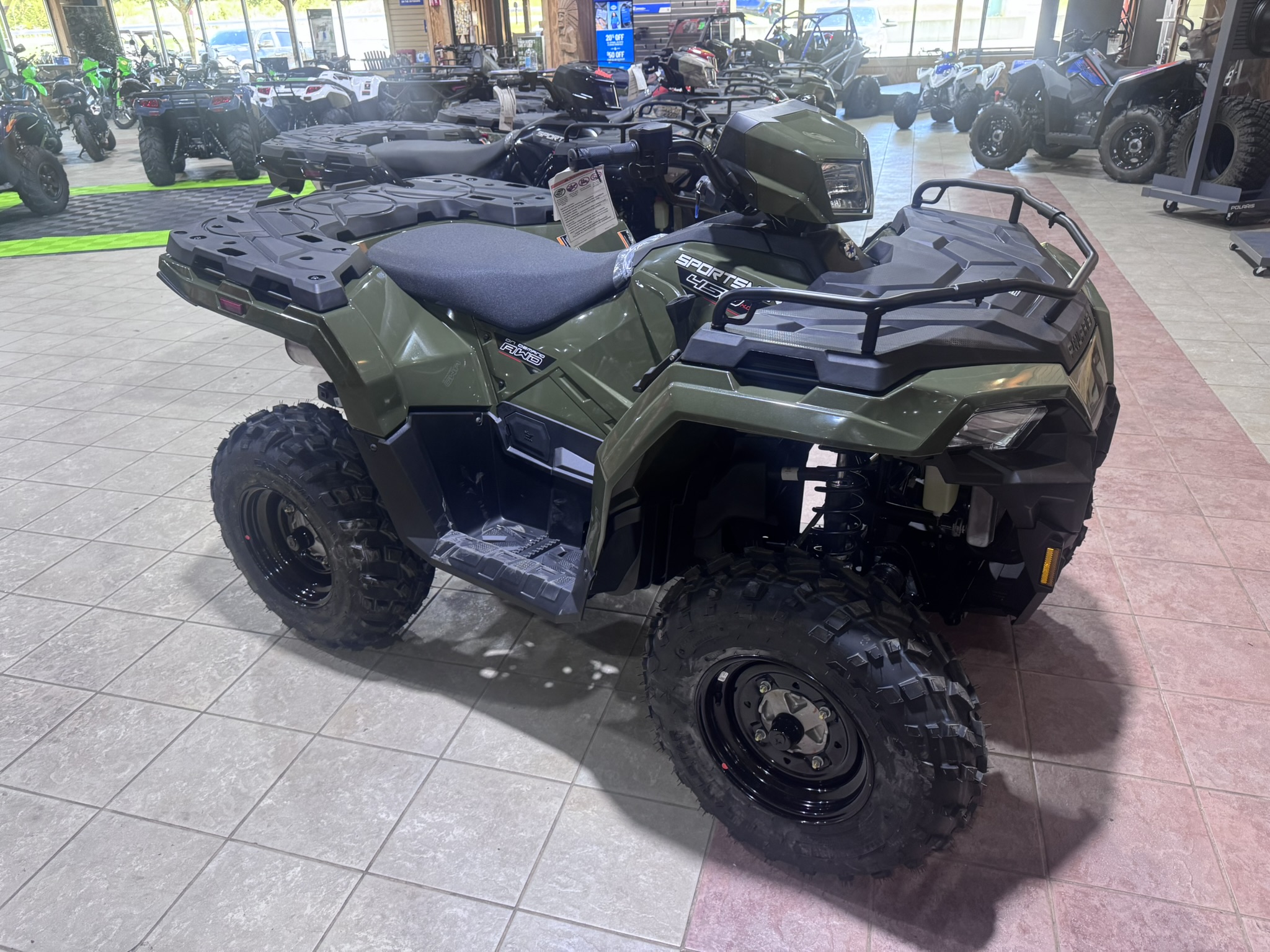 2026 Polaris Sportsman® 450 H.O. - Sage Green - Photo 4