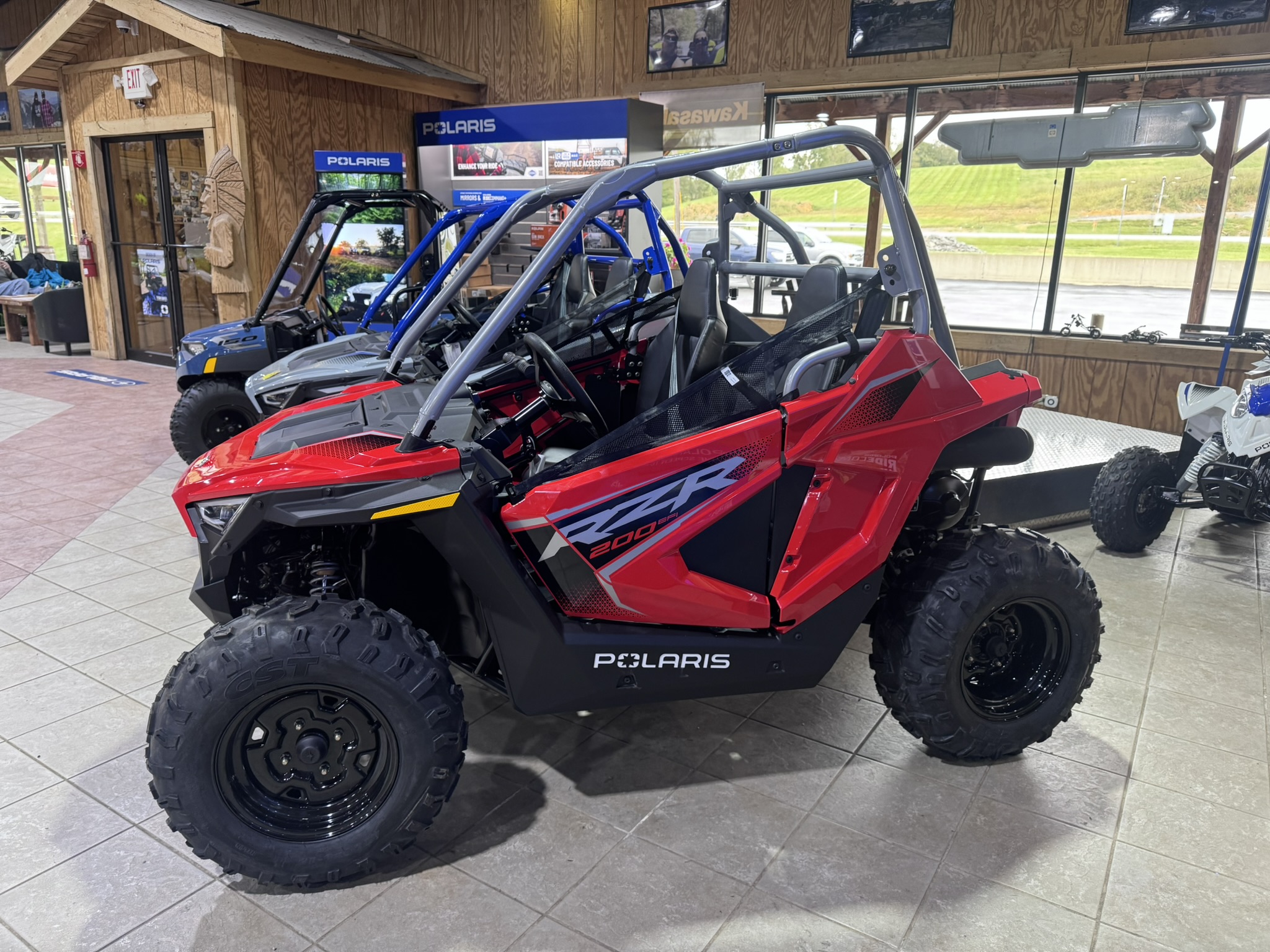 2026 Polaris RZR® 200 EFI - Indy Red (youth)