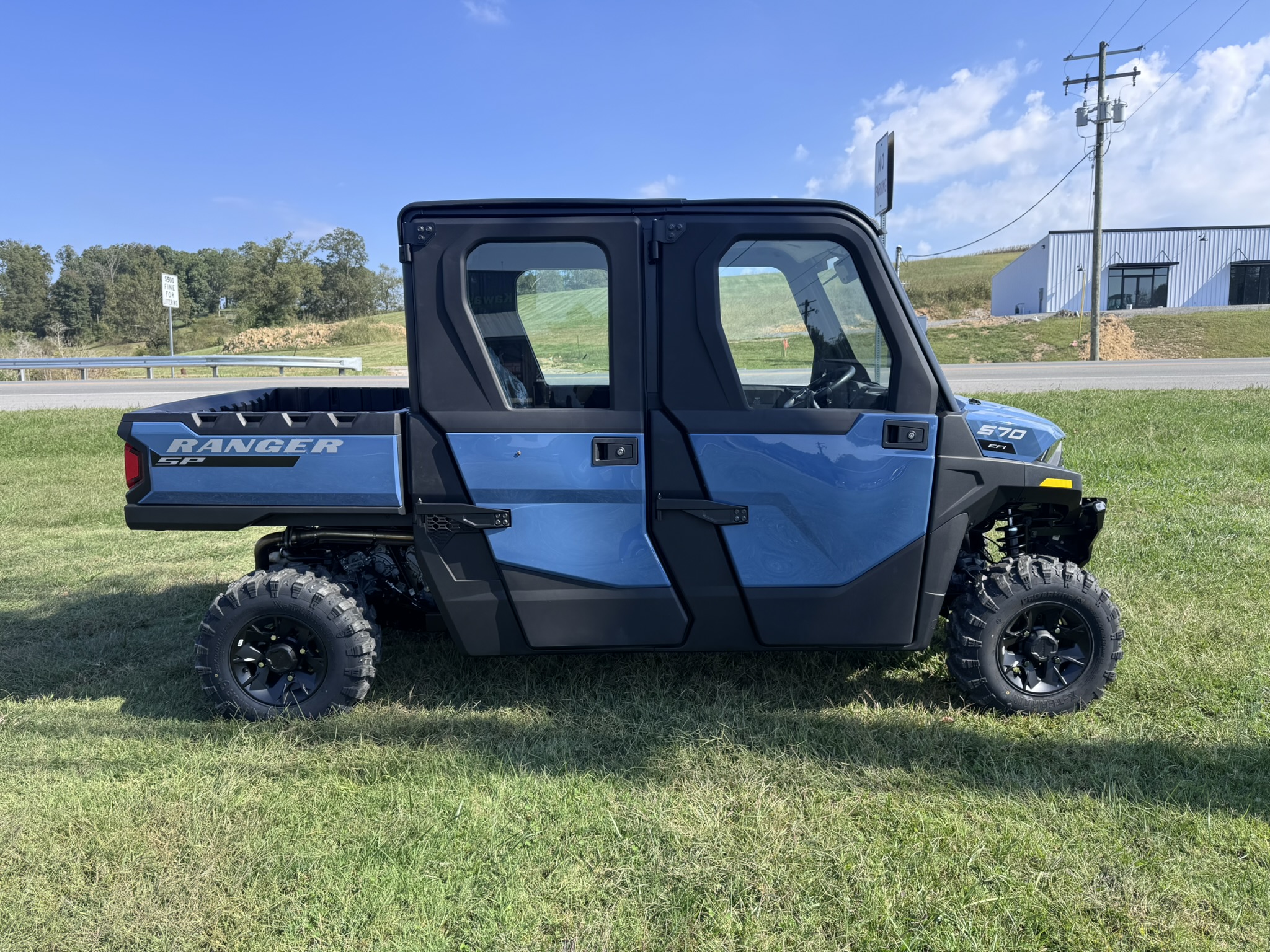 2026 Polaris Ranger® Crew SP 570-4 NorthStar (HEAT ONLY) - Zenith Blue - Photo 9