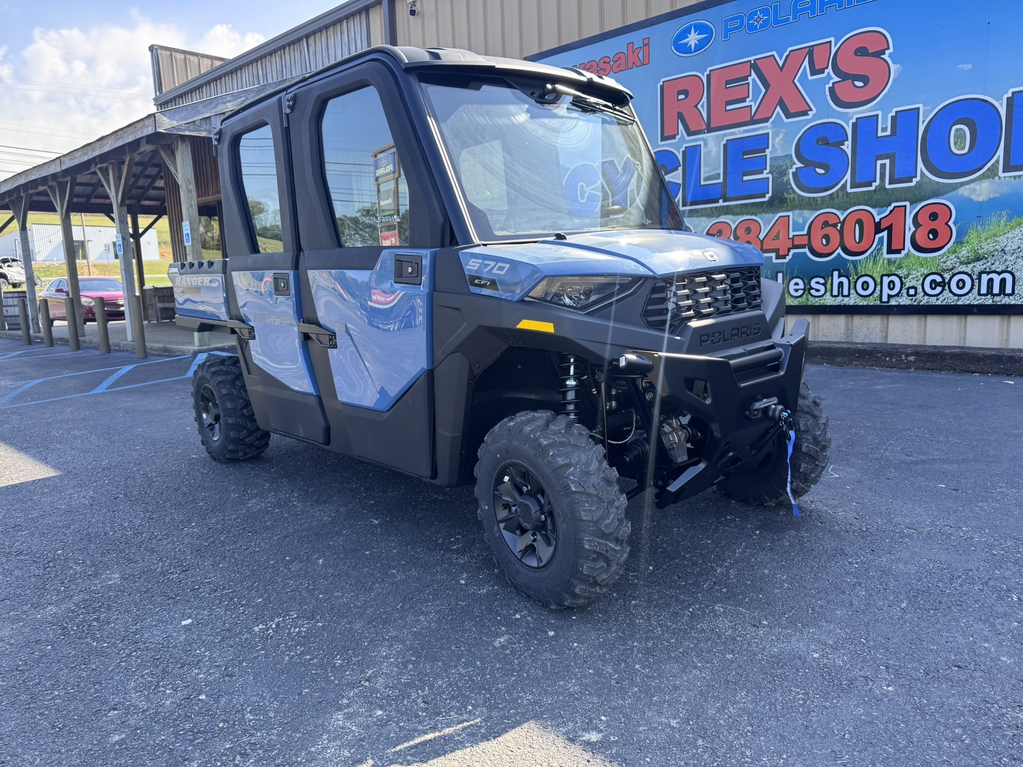 2026 Polaris Ranger® Crew SP 570-4 NorthStar (HEAT ONLY) - Zenith Blue - Photo 3