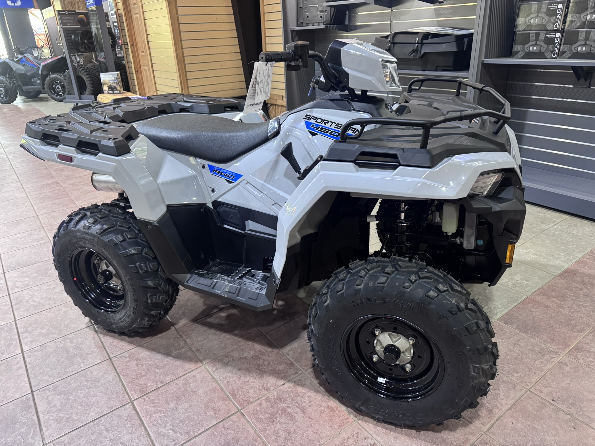 2026 Polaris Sportsman® 450 H.O. - Ghost Gray - Photo 2