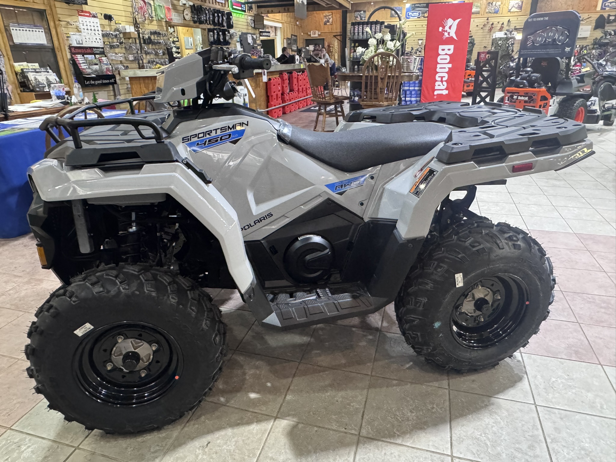 2026 Polaris Sportsman® 450 H.O. - Ghost Gray - Photo 5