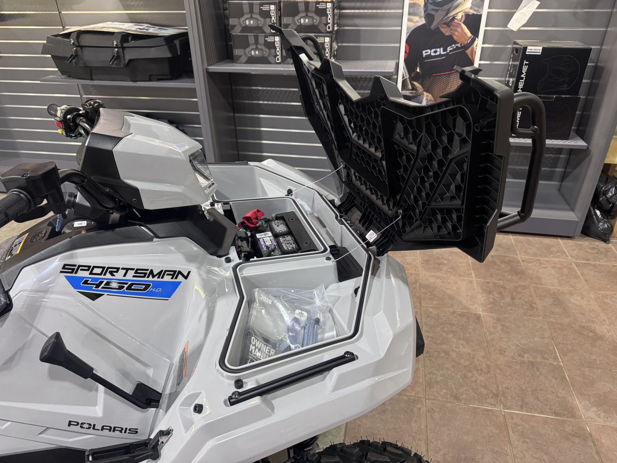 2026 Polaris Sportsman® 450 H.O. - Ghost Gray - Photo 7