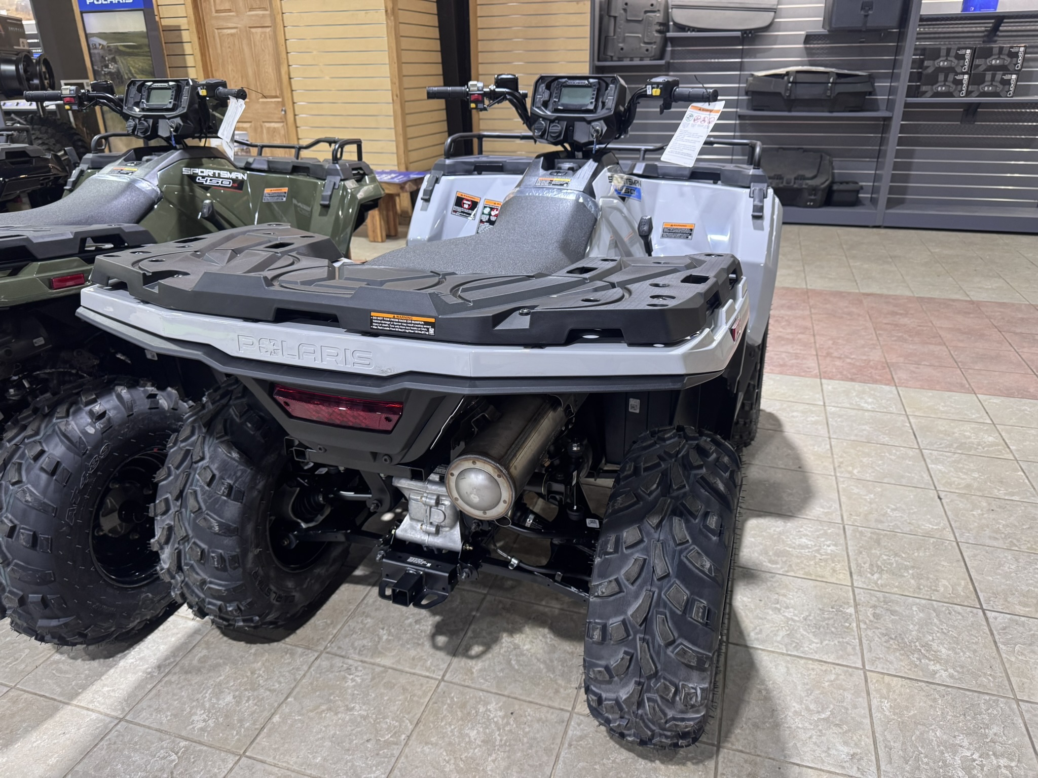2026 Polaris Sportsman® 450 H.O. - Ghost Gray - Photo 8