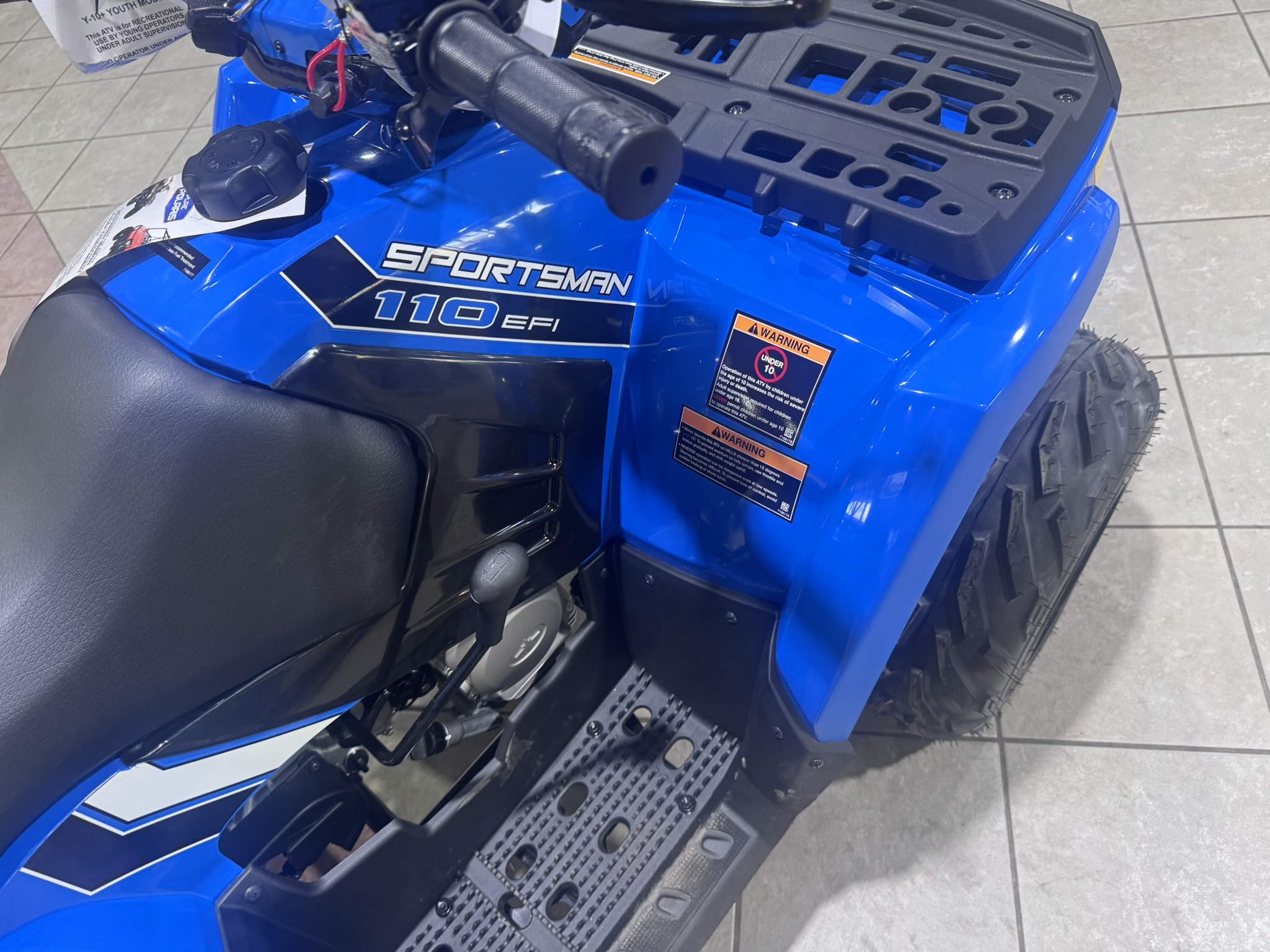 2026 Polaris Sportsman® 110 EFI - Velocity Blue (youth) - Photo 2