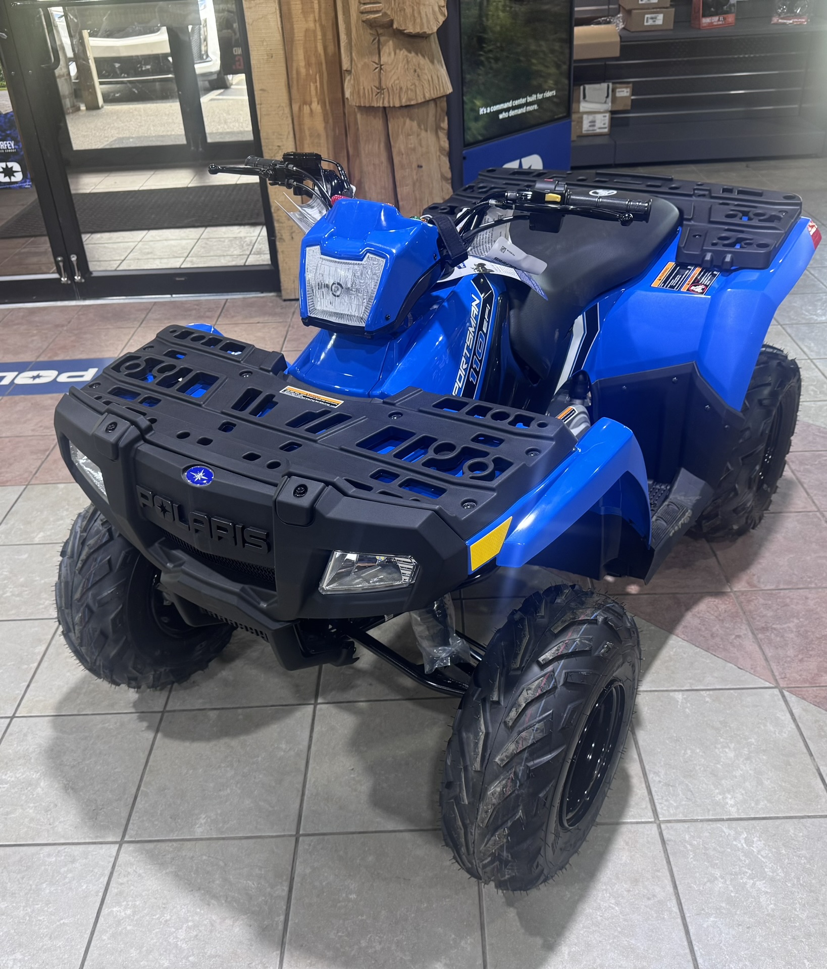 2026 Polaris Sportsman® 110 EFI - Velocity Blue (youth) - Photo 3