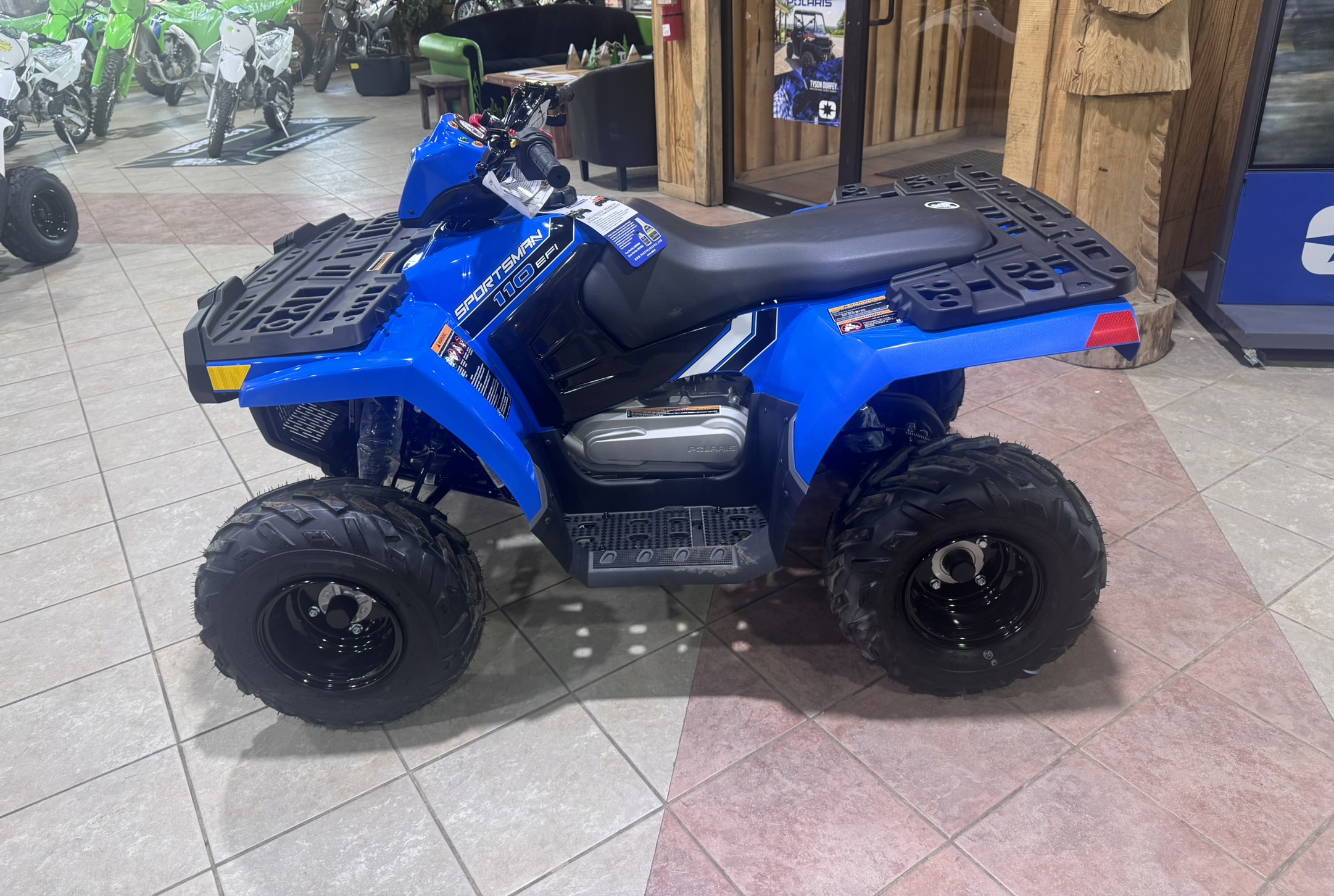 2026 Polaris Sportsman® 110 EFI - Velocity Blue (youth) - Photo 4