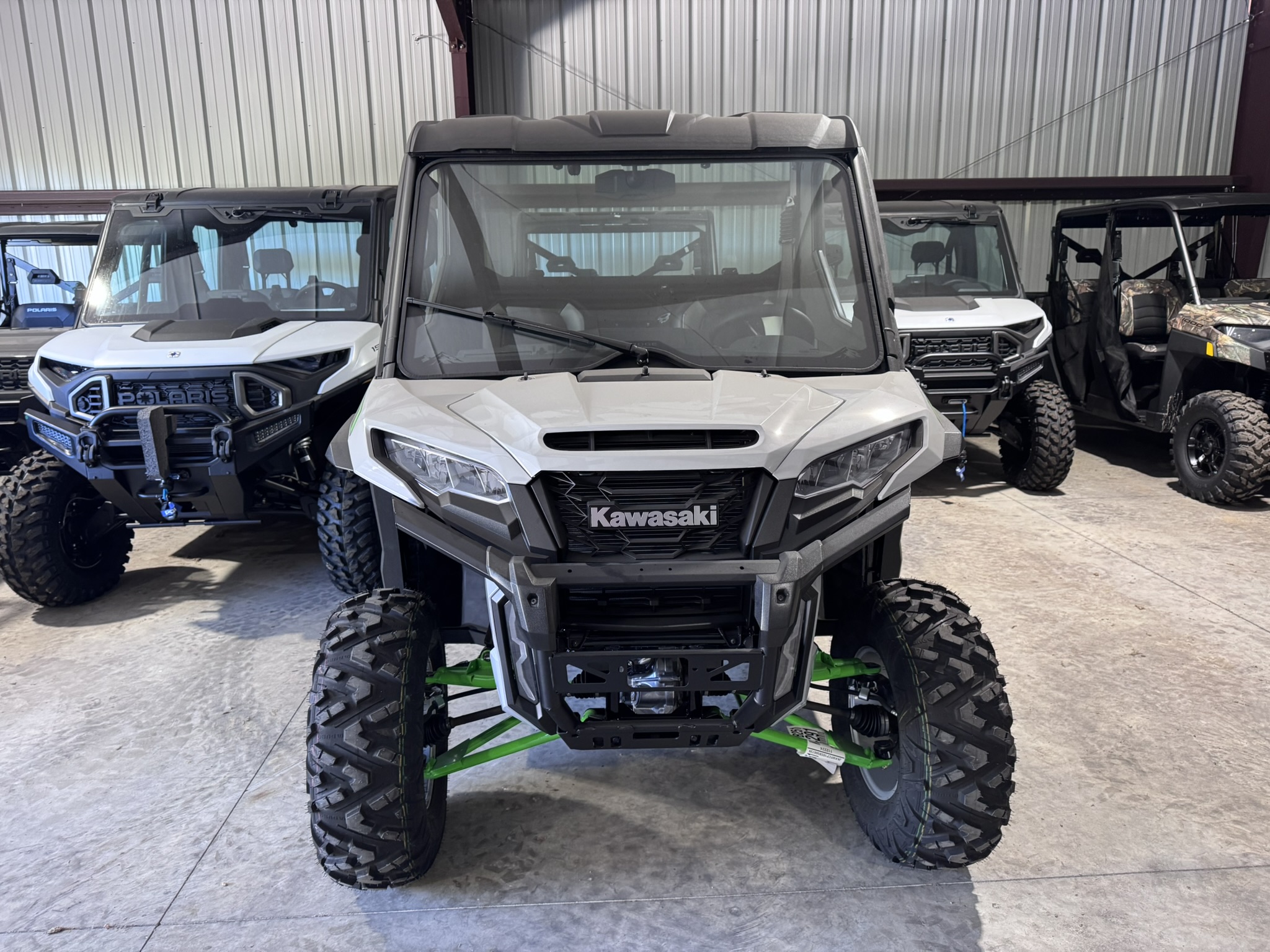2025 Kawasaki RIDGE® XR Deluxe HVAC - 	Ice Gray - Photo 4