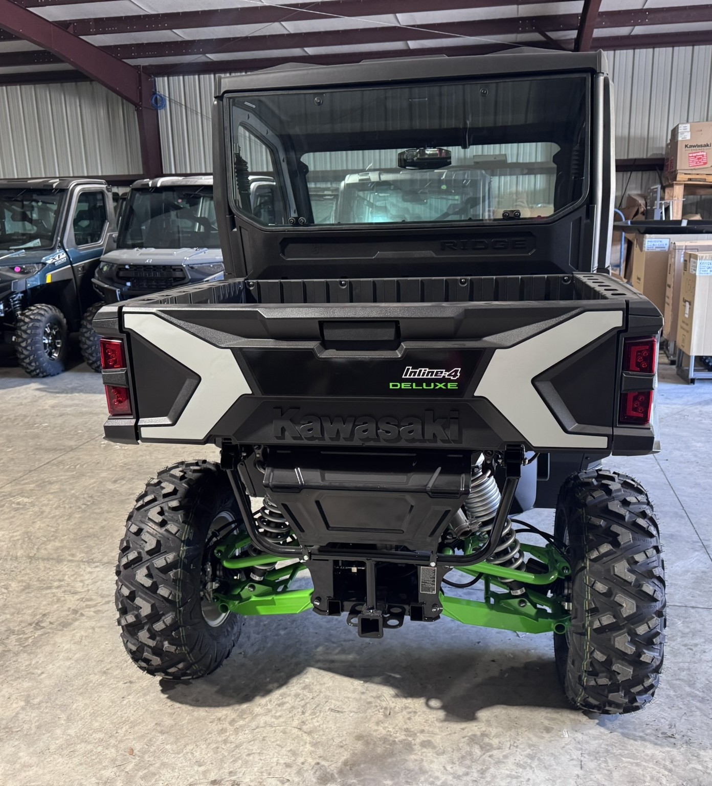 2025 Kawasaki RIDGE® XR Deluxe HVAC - 	Ice Gray - Photo 9