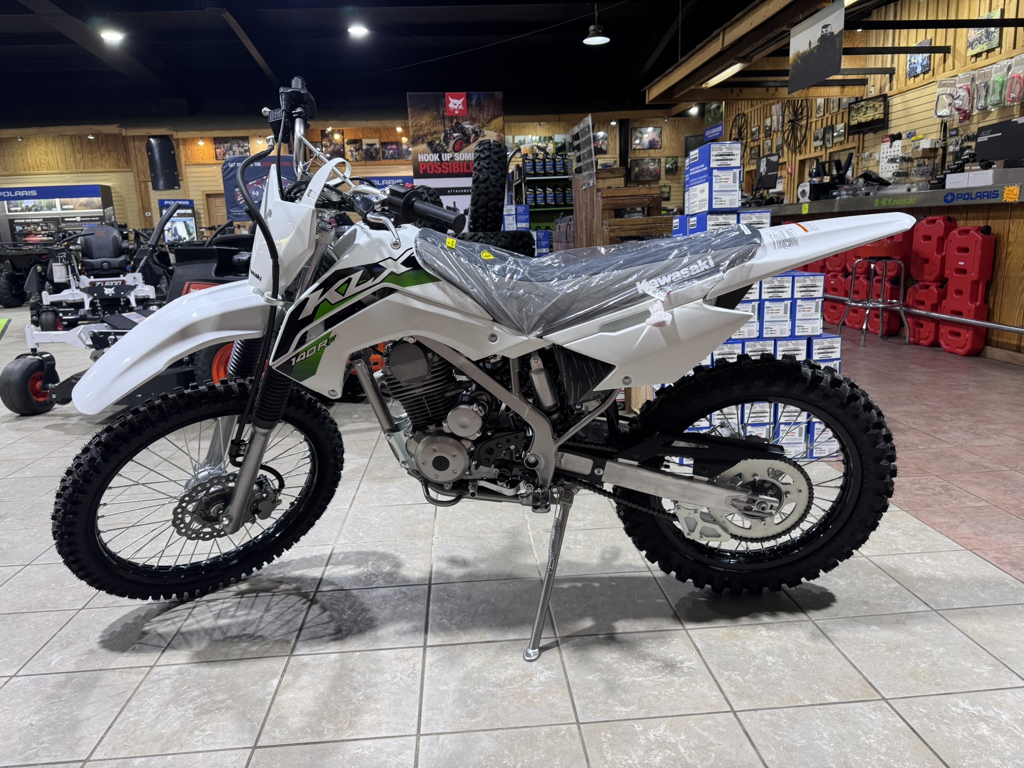 2026 Kawasaki KLX® 140R F - WHITE