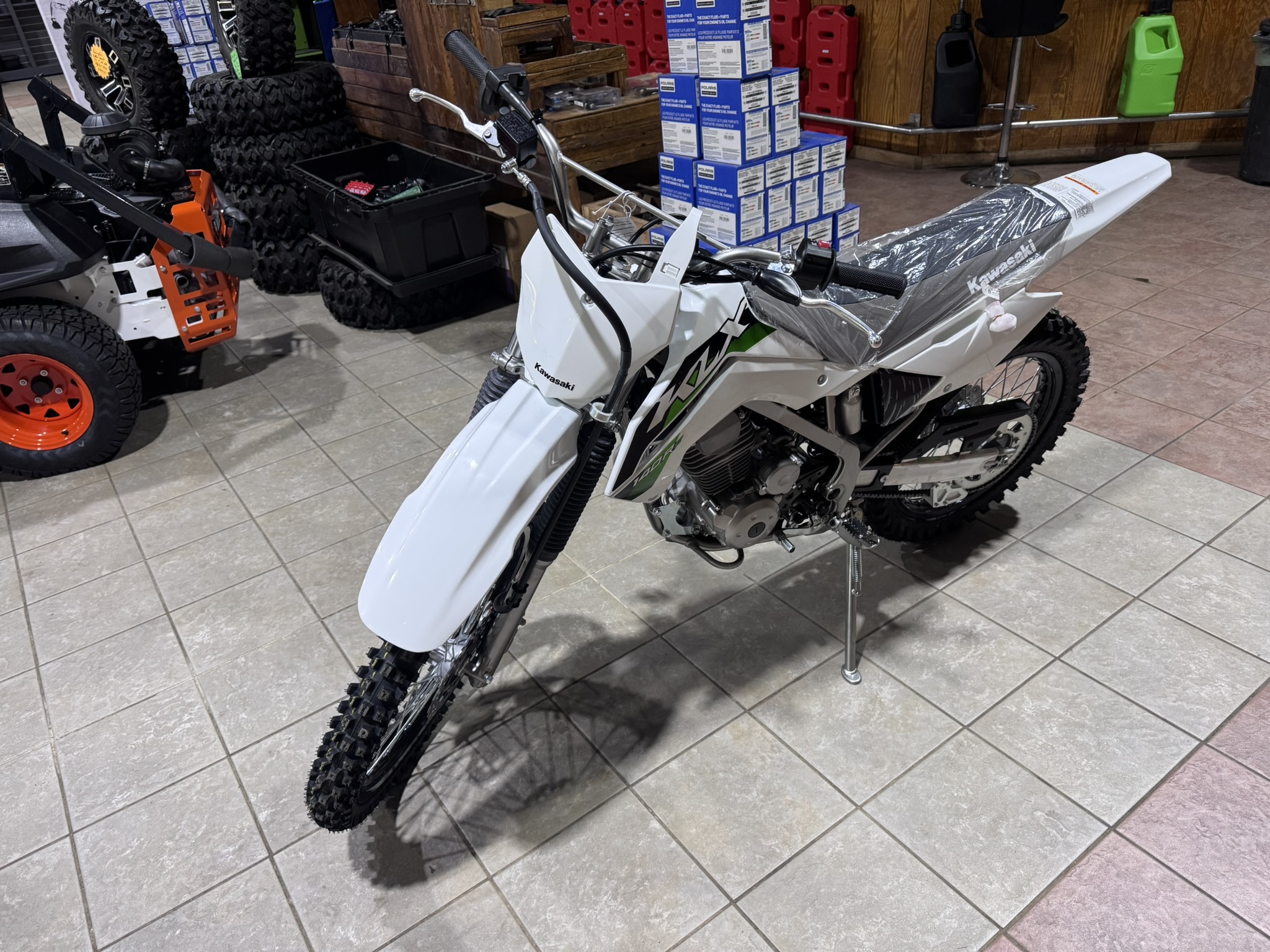 2026 Kawasaki KLX® 140R F - WHITE - Photo 3