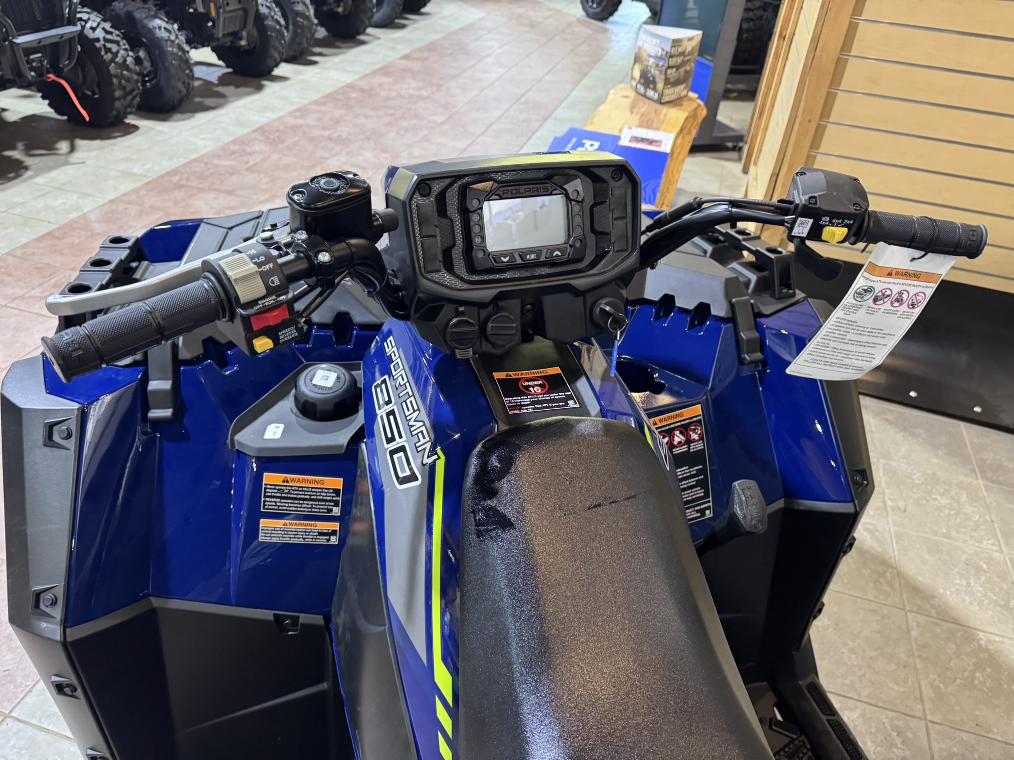 2026 Polaris Sportsman® 850 Premium - Springfield Blue - Photo 9