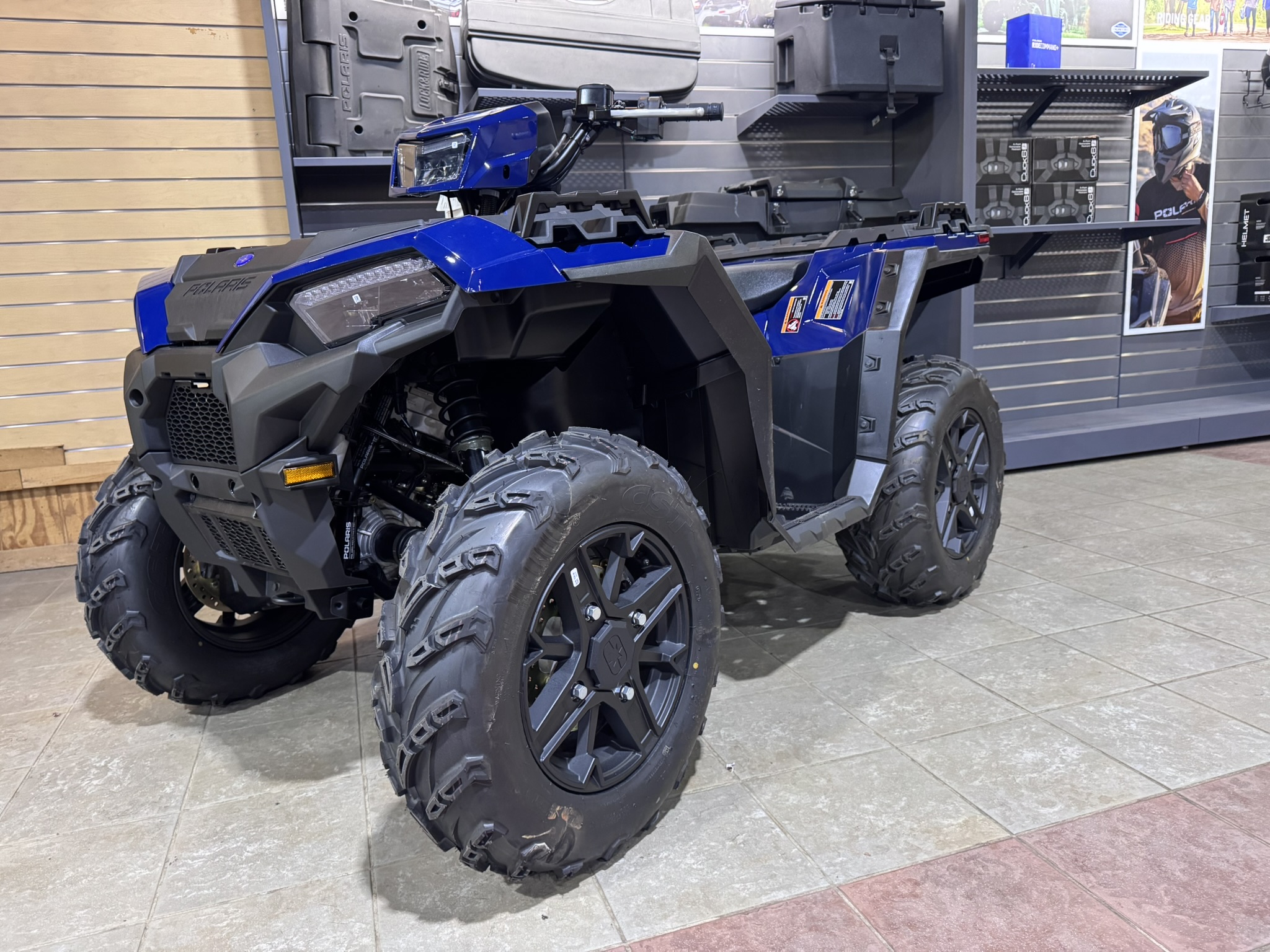 2026 Polaris Sportsman® 850 Premium - Springfield Blue - Photo 2