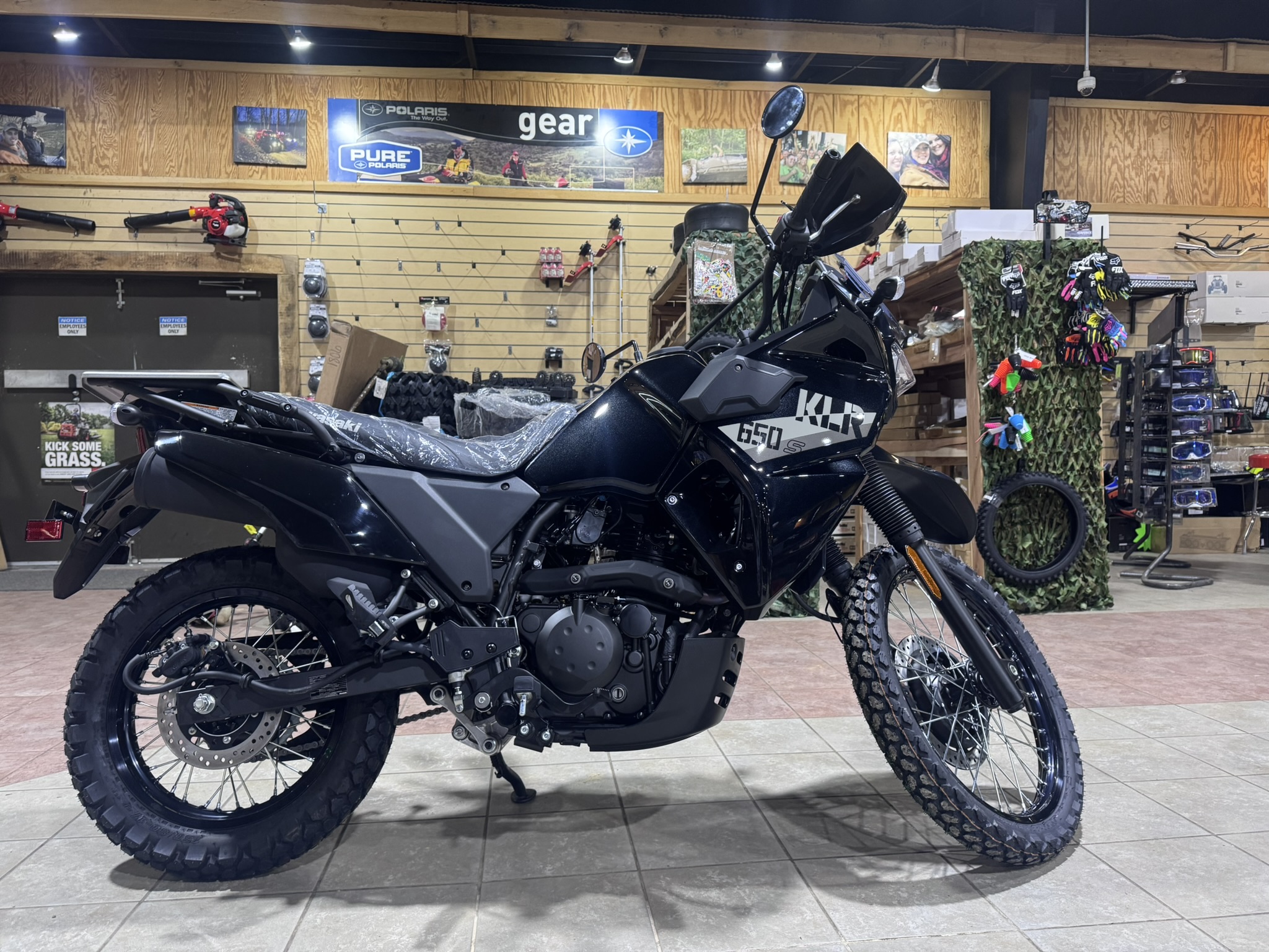 2026 Kawasaki KLR® 650 S Base (DUAL) - Metallic Spark Black - Photo 4
