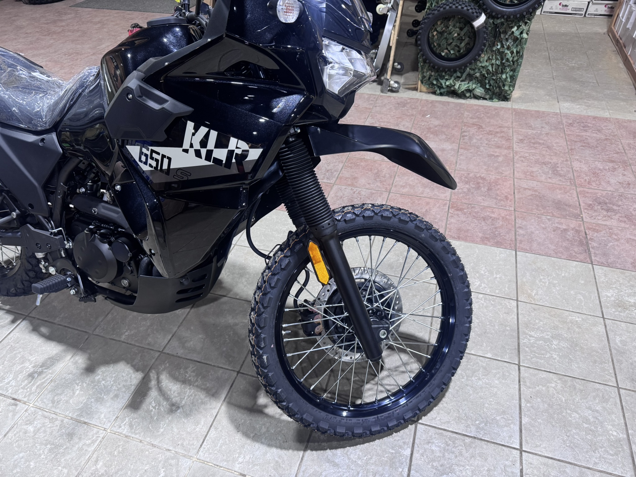 2026 Kawasaki KLR® 650 S Base (DUAL) - Metallic Spark Black - Photo 5