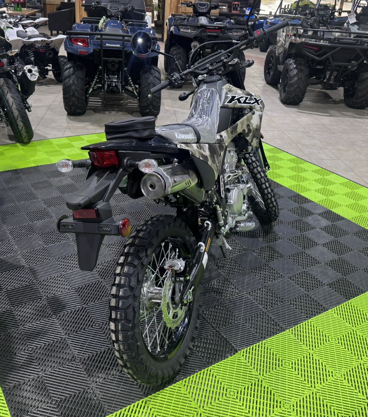 2026 Kawasaki KLX® 300 (DUAL) - Cypher Camo Beige - Photo 5