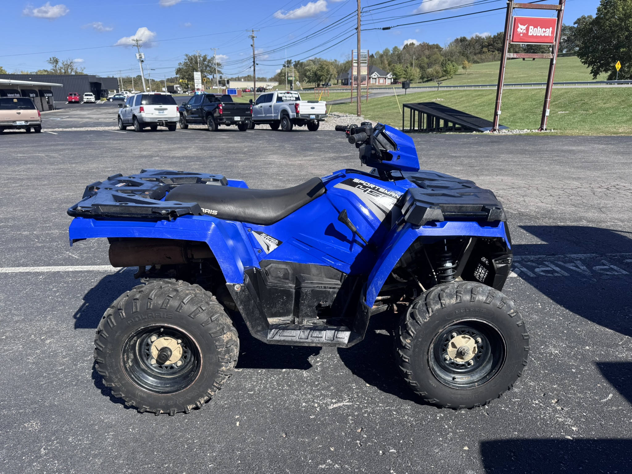 2020 Polaris Sportsman® 450 H.O. EPS Sonic Blue
