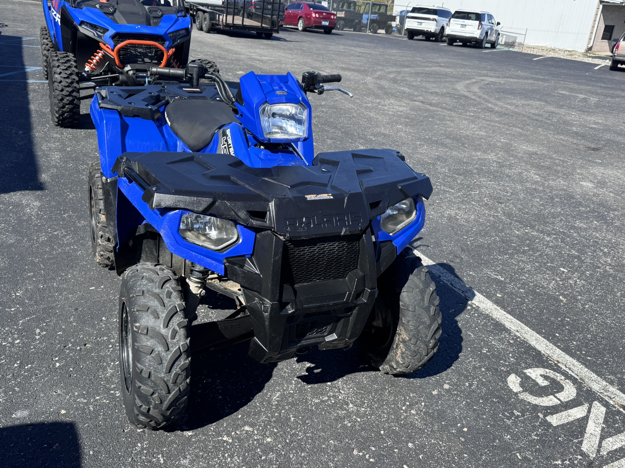 2020 Polaris Sportsman® 450 H.O. EPS Sonic Blue - Photo 3