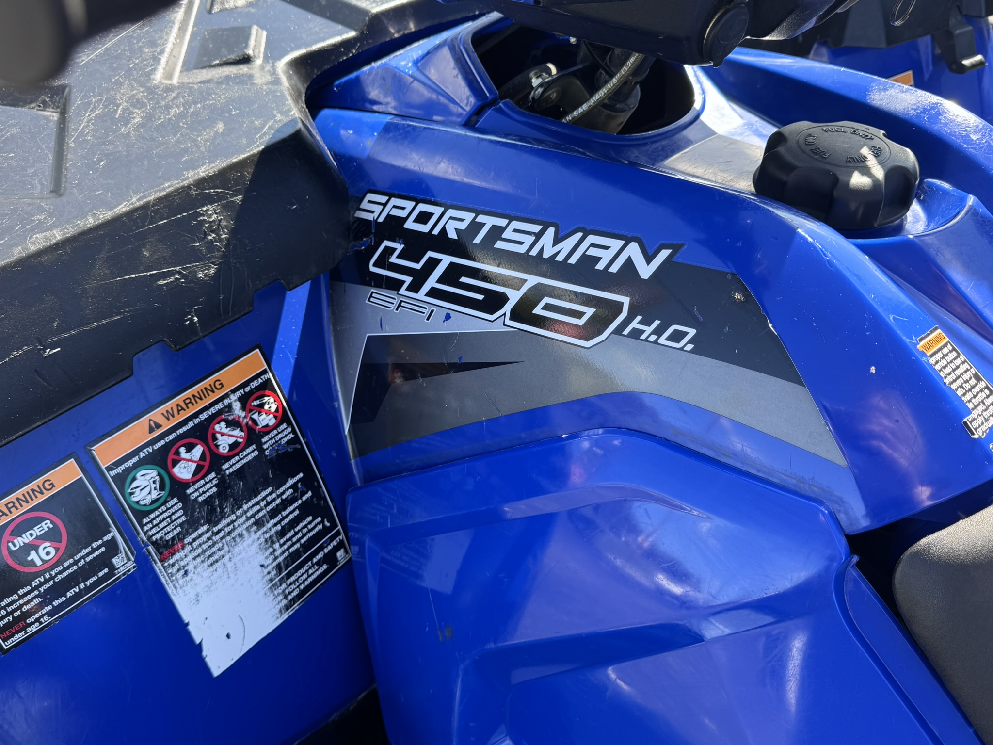 2020 Polaris Sportsman® 450 H.O. EPS Sonic Blue - Photo 8
