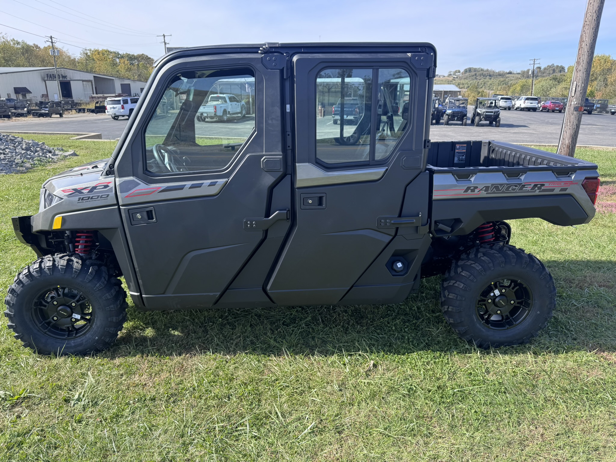 2026 Polaris Ranger® Crew XP 1000 NorthStar Trail Boss - Heavy Metal