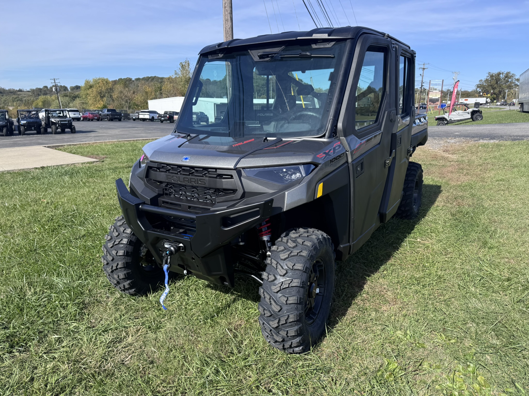 2026 Polaris Ranger® Crew XP 1000 NorthStar Trail Boss - Heavy Metal - Photo 4