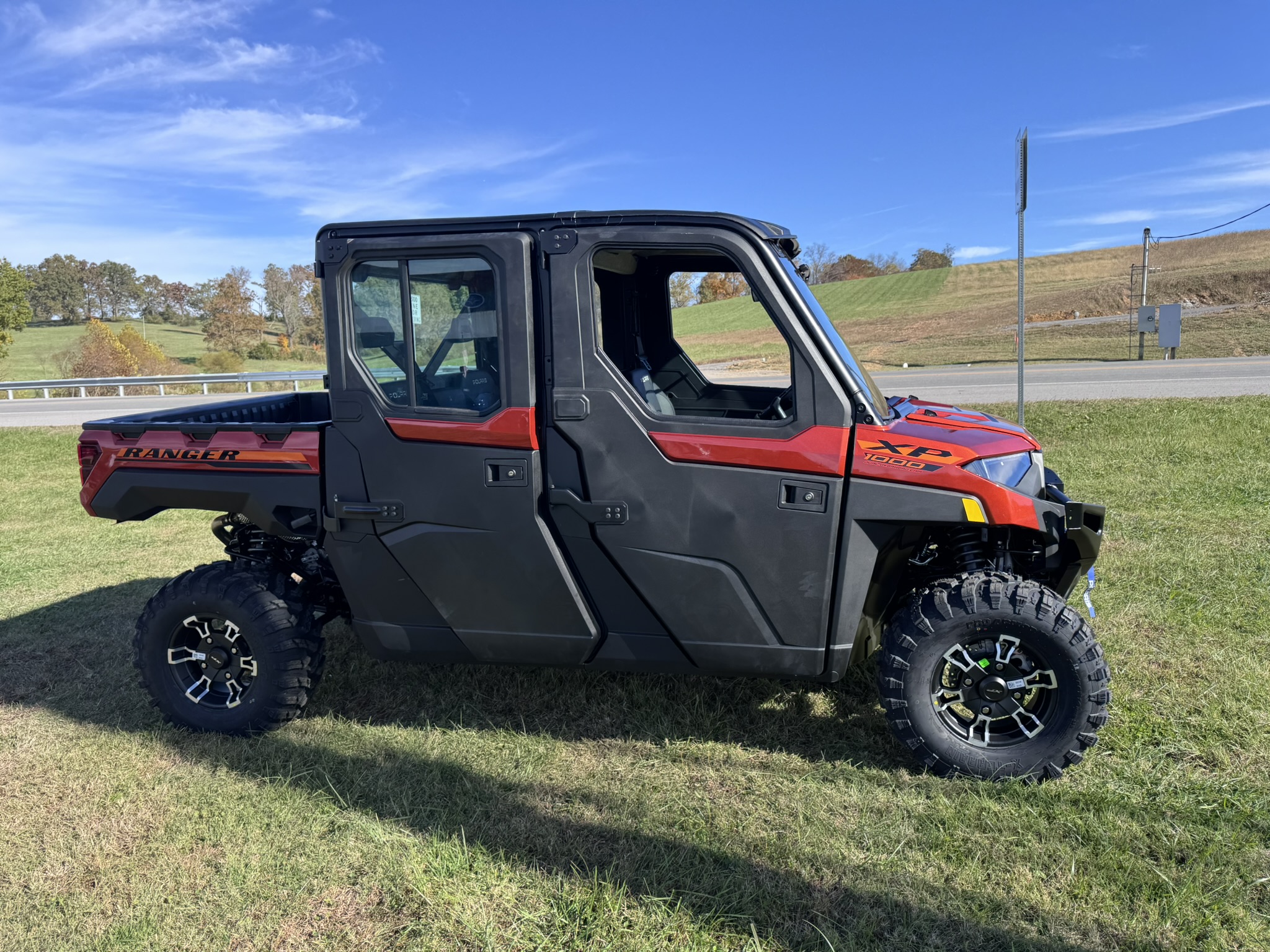 2026 Polaris Ranger® Crew XP 1000 NorthStar Ultimate - Orange Rust - Photo 5