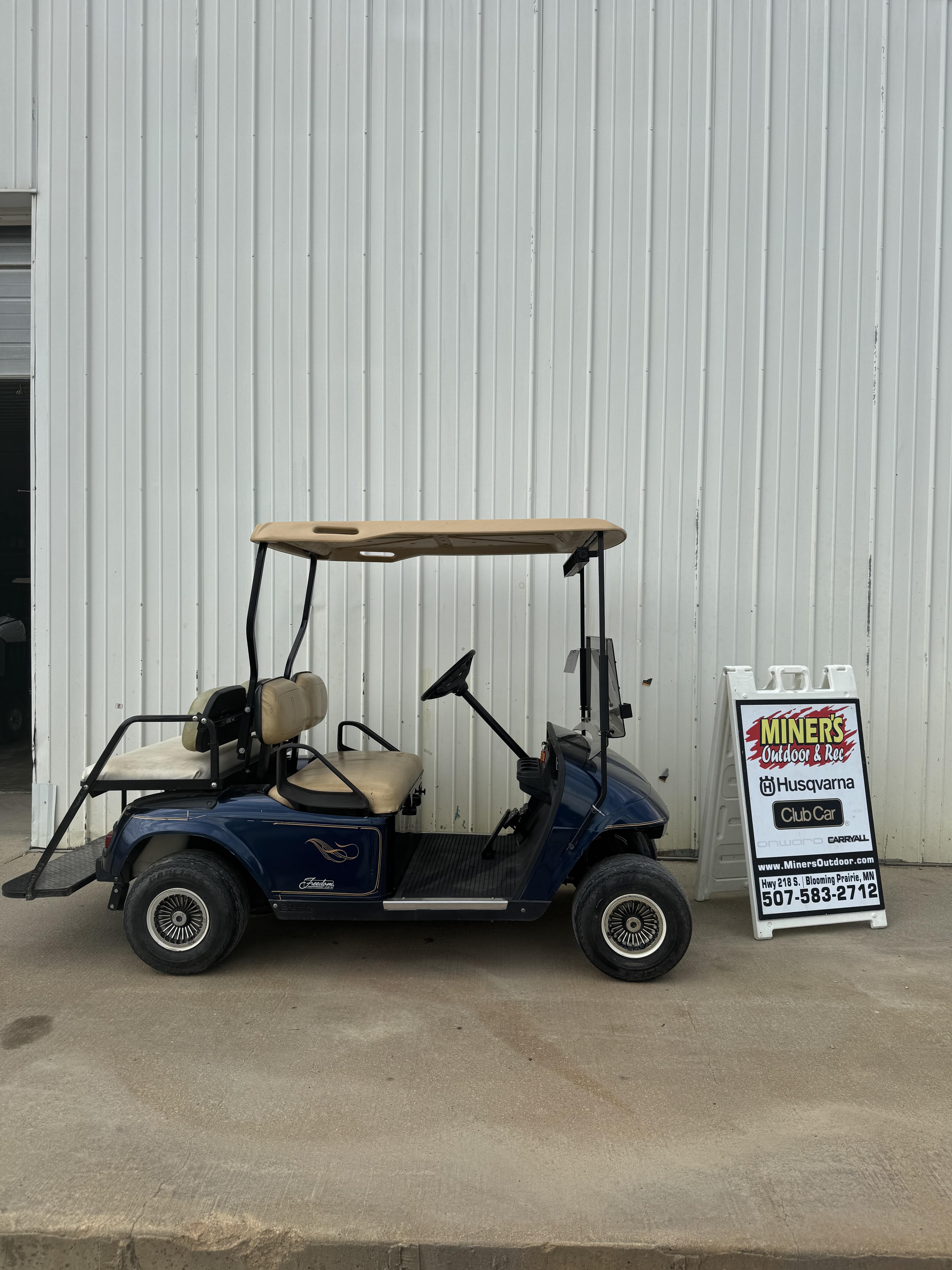 2003 E-Z-GO 4 pass gas