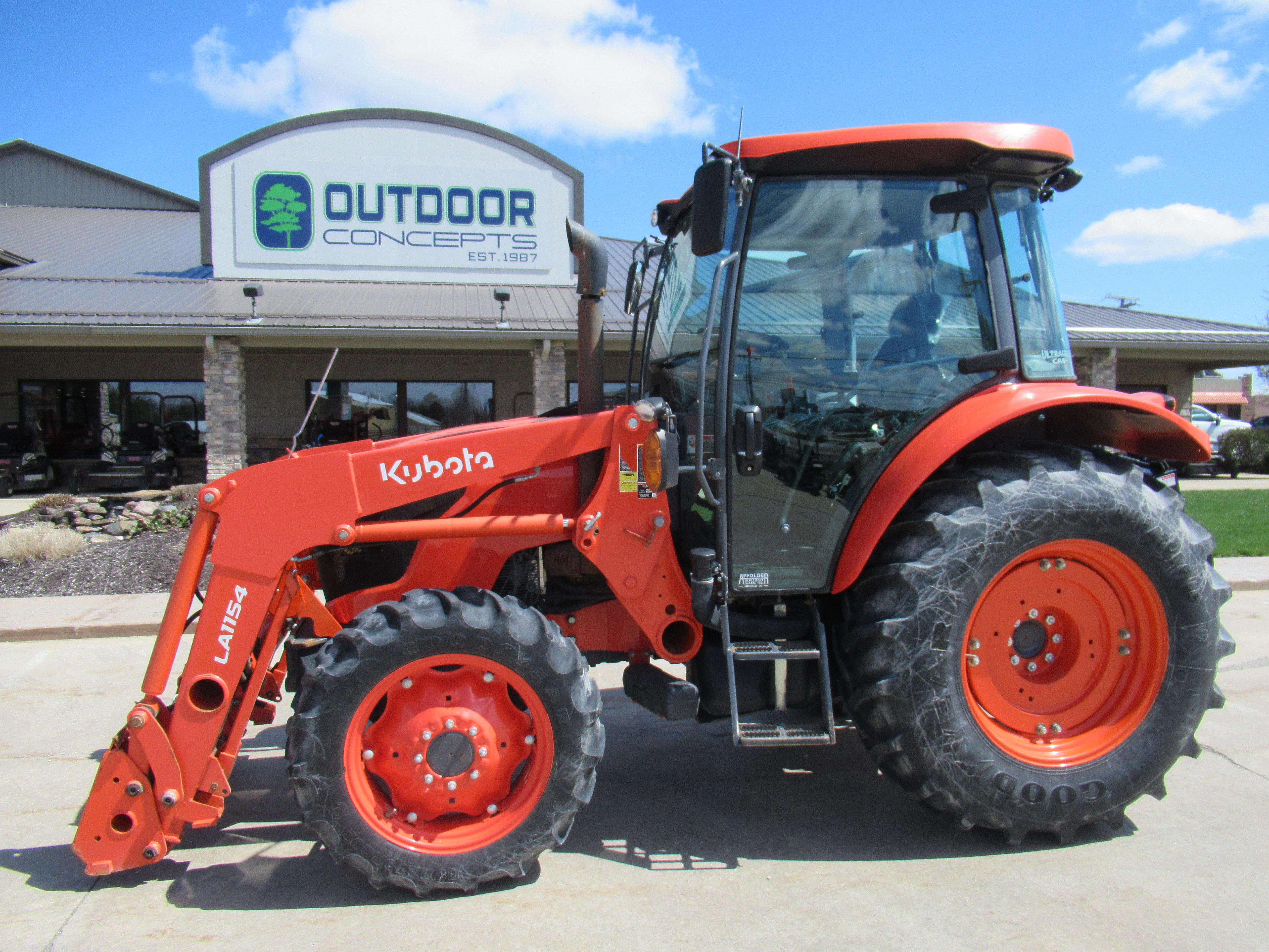 Agricultural Tractors from Kubota Outdoor Concepts Inc.