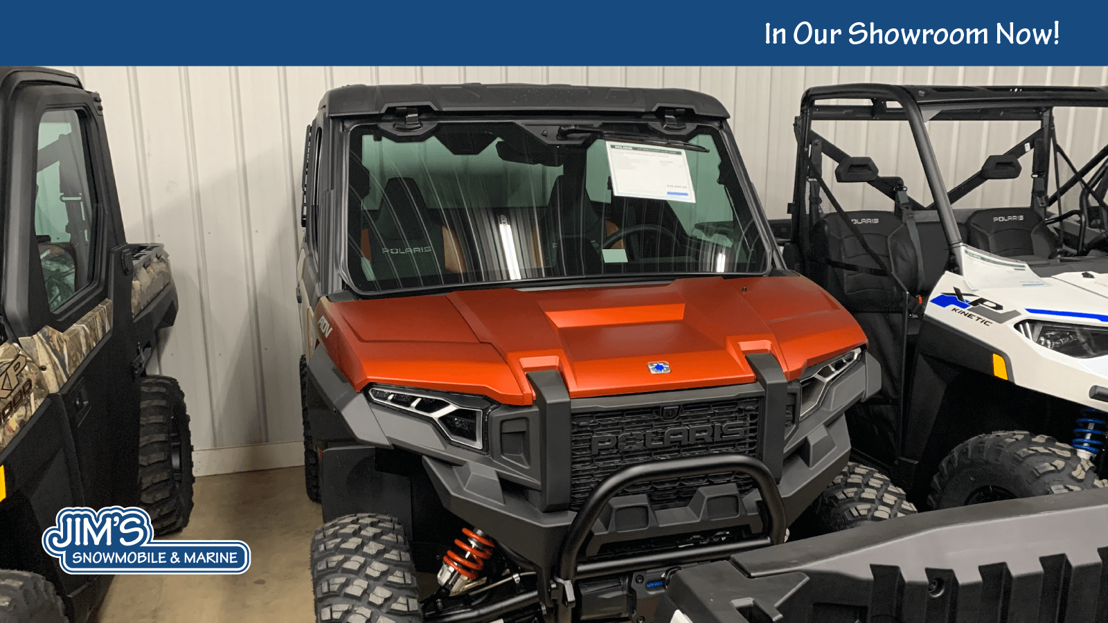 New Side x Side and ATV from Polaris Industries Jim’s Snowmobile