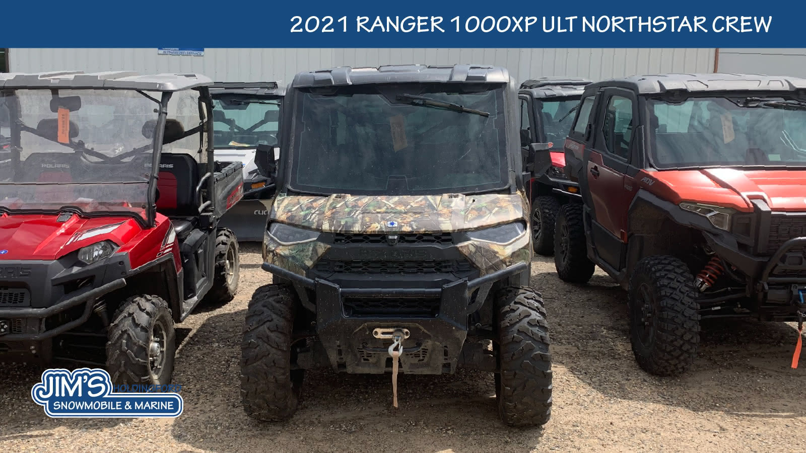 2021 Polaris RANGER CREW XP 1000 NorthStar Ult +MB Quart® Camo - Photo 2