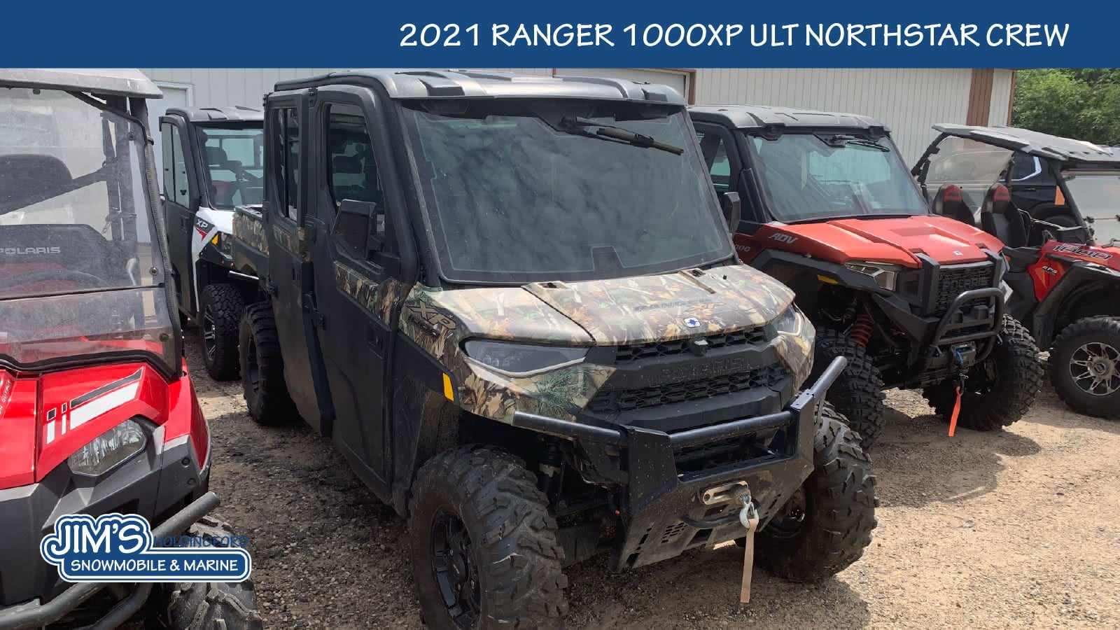 2021 Polaris RANGER CREW XP 1000 NorthStar Ult +MB Quart® Camo - Photo 3