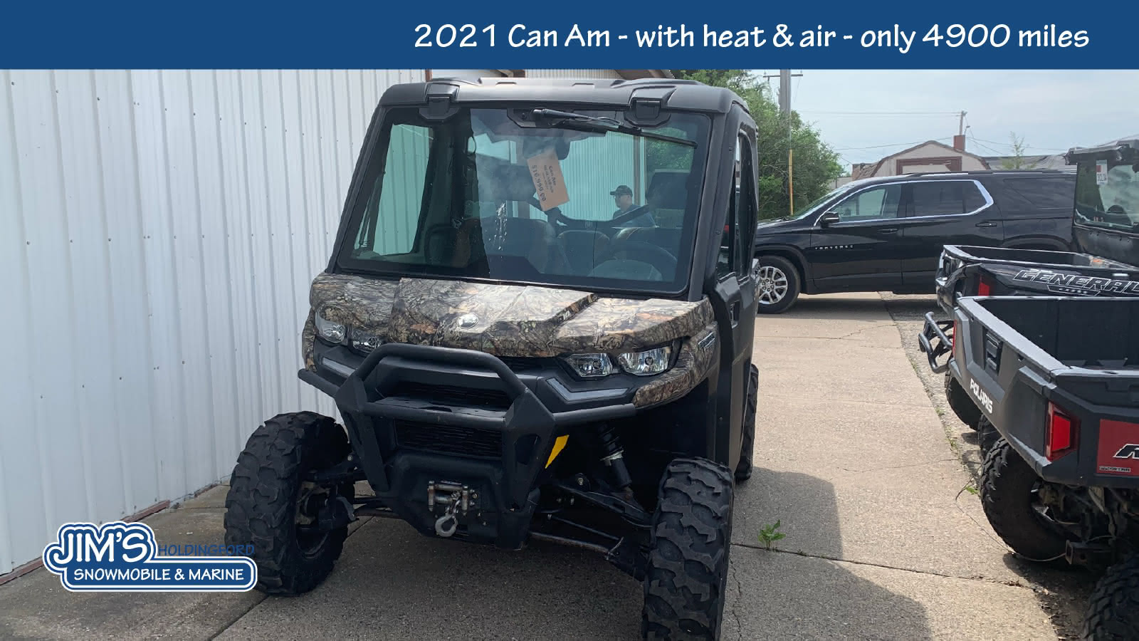2021 Can-Am 2021 Can Am - with heat & air - only 4900 miles