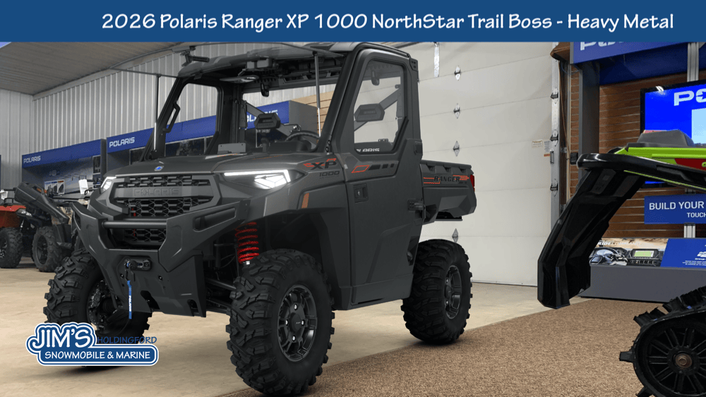 2026 Polaris Ranger XP® 1000 NorthStar Edition Trail Boss - Heavy Metal - Photo 5