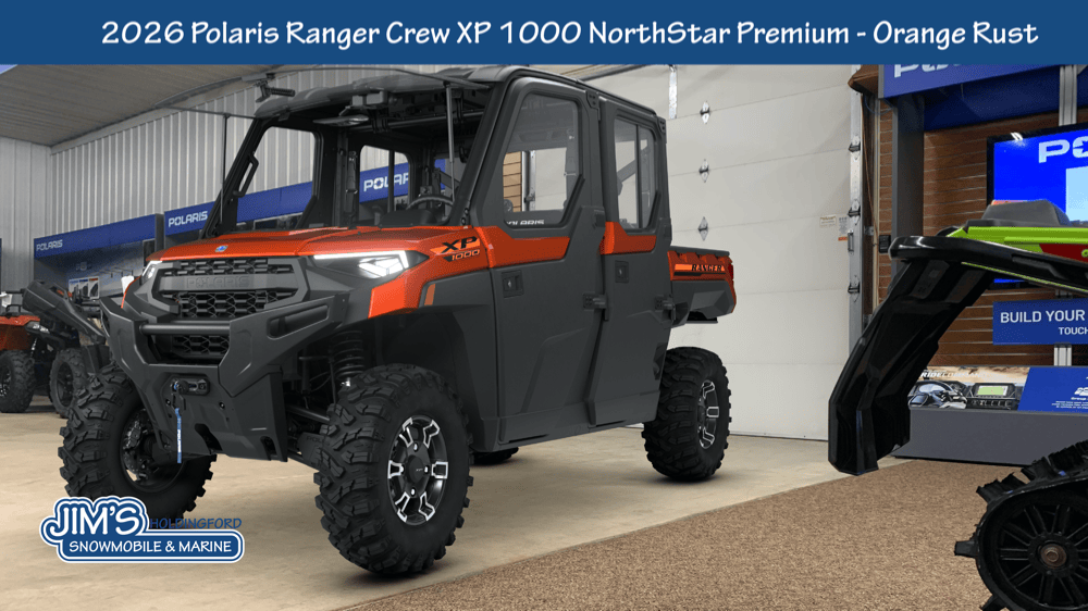 2026 Polaris Ranger® Crew XP 1000 NorthStar Edition Premium - Orange Rust - Photo 5