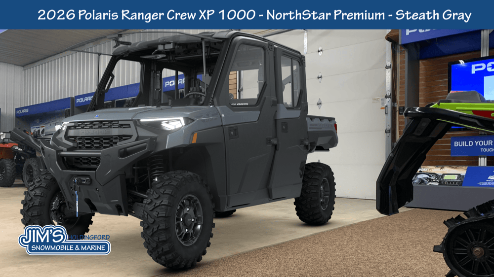 2026 Polaris Ranger® Crew XP 1000 NorthStar Edition Premium - Stealth Gray - Photo 5