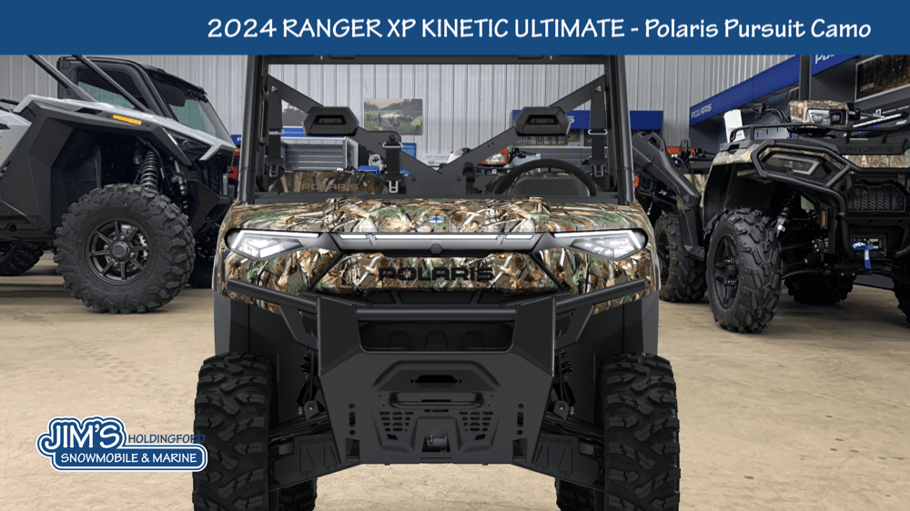 2024 Polaris Ranger XP® Kinetic Ultimate - Polaris Pursuit Camo - Photo 2