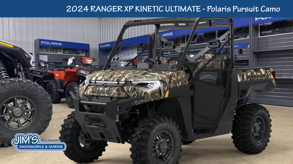 2024 Polaris Ranger XP® Kinetic Ultimate - Polaris Pursuit Camo