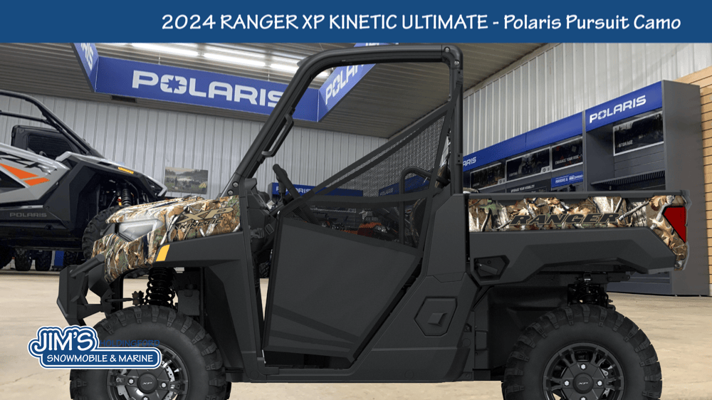 2024 Polaris Ranger XP® Kinetic Ultimate - Polaris Pursuit Camo - Photo 3