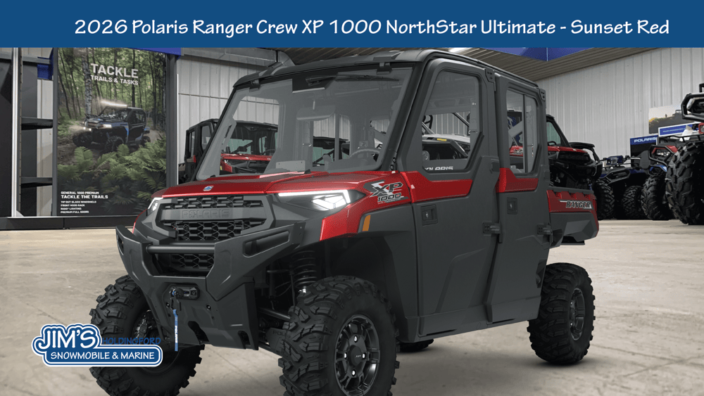 2026 Polaris Ranger® Crew XP 1000 NorthStar Edition Ultimate - Sunset Red - Photo 5