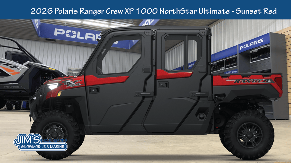2026 Polaris Ranger® Crew XP 1000 NorthStar Edition Ultimate - Sunset Red - Photo 6