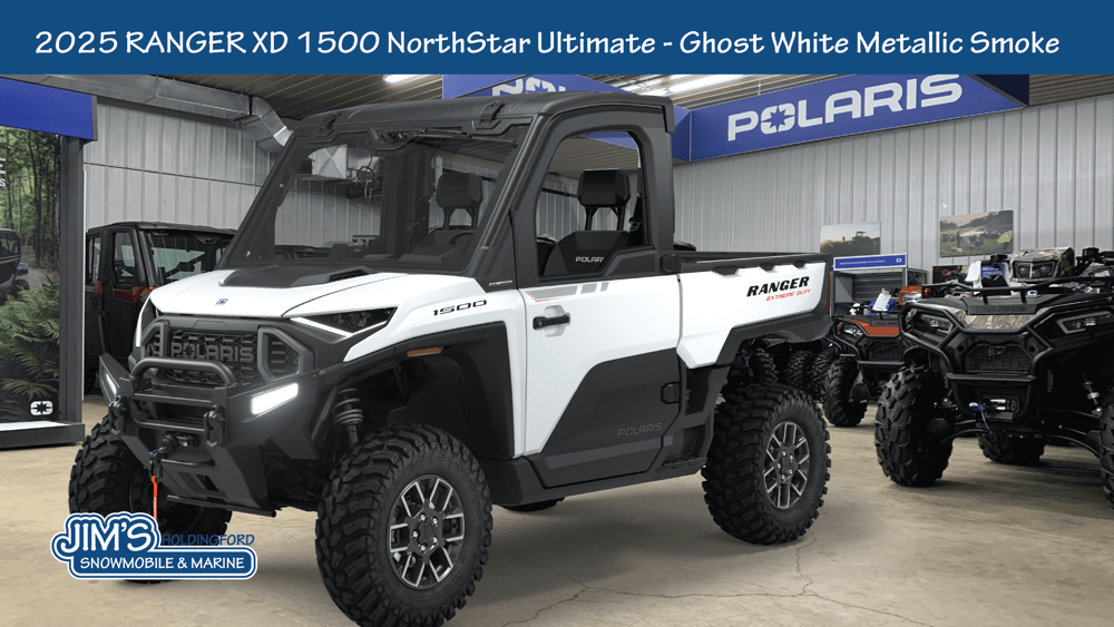 2025 Polaris Ranger® XD 1500 NorthStar Edition Ultimate - Ghost White Metallic Smoke - Photo 3
