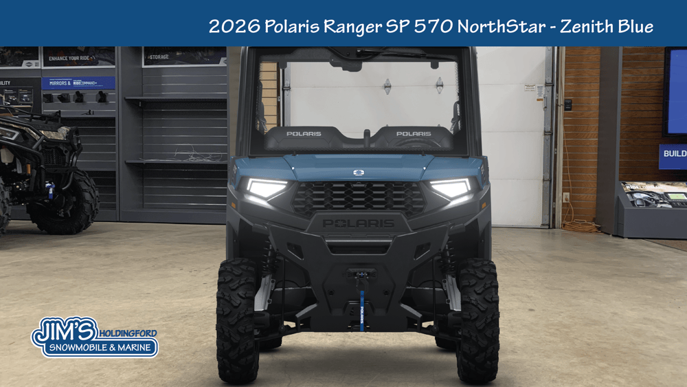 2026 Polaris Ranger® Crew SP 570 NorthStar Edition - Zenith Blue - Photo 3